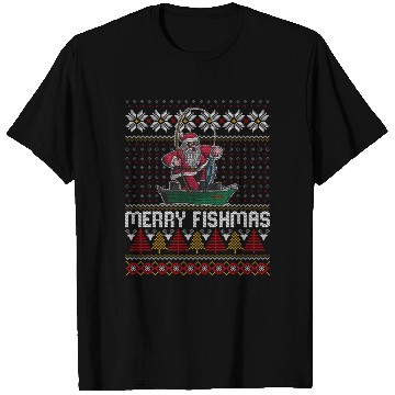 Discover Merry Fishmas Ugly T Shirts