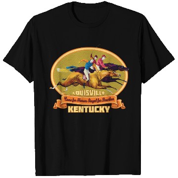 Discover Louisville Kentucky Horse Racing Bourbon Derby T Shirts