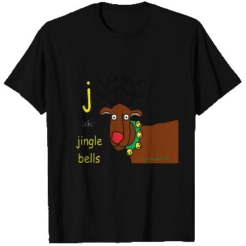 Discover j is for jingle bells T Shirts