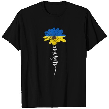Discover Ukraine Flag Sunflower Ukrainian Support Ukraine T Shirts