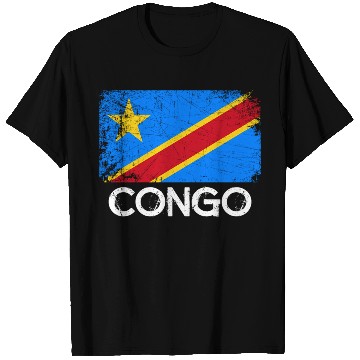 Discover Congolese Flag Made In Congo T Shirts