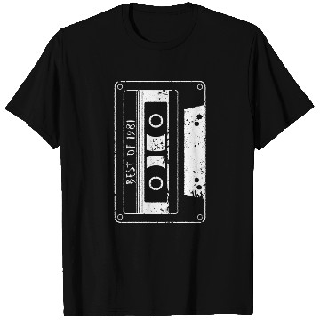Discover 80S Best Of 1981 Cassette T Shirts