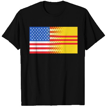 Discover Vietnamese American South Vietnam Flag T Shirts