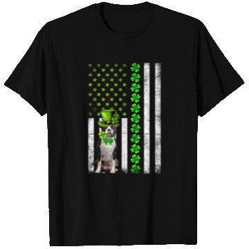 Discover American Flag Boston Terrier Dog St Patric Day T Shirts