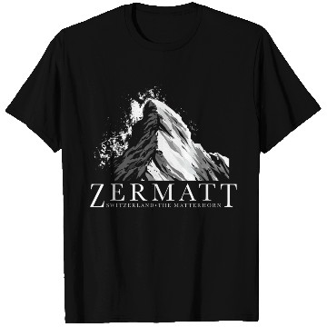 Discover Switzerland Thes Matterhorn Zermatts T Shirts