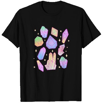 Discover Pastel Goth Magical Crystal Waterfall Kawaii Goth T Shirts