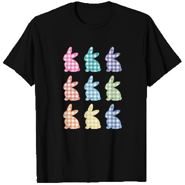 Discover Easters For Plaid Easter Bunny Gingham T Shirts