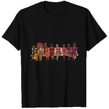 Discover Queendom African American For Educated Strong T Shirts