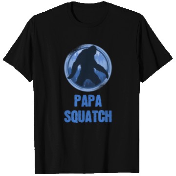 Discover Sasquatch Walking Papa Squatch T Shirts
