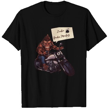 Discover zombie Raider Monkey T Shirts