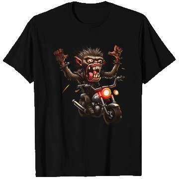 Discover Zombie Wasteland Monkey T Shirts