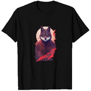 Discover Ninja Style: The Cute Wolf Face with a Twist of Me T Shirts