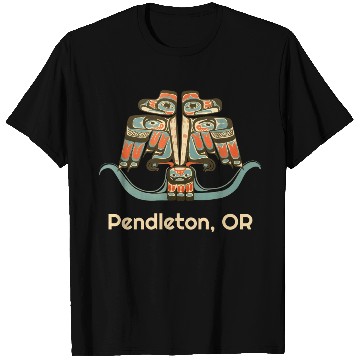 Discover Pendleton Oregon Thunderbird Nw Native American T Shirts