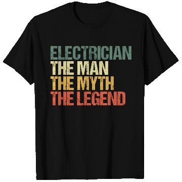 Discover Electrician Journeyman Electrical Engineer T Shirts