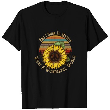 Discover Sunflower Peace And I Think To Myself What A T Shirts