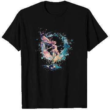 Discover Celestial Watercolor Fairy Girls Pastel Artwork T Shirts