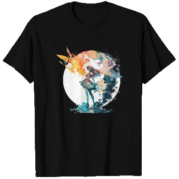 Discover Watercolor Fairy Art Fairycore Grunge Pastel Goth T Shirts