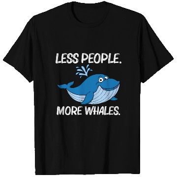 Discover Whale For Orca Narwhal Blue Whales T Shirts