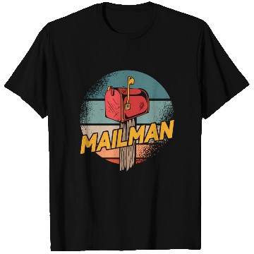 Discover Mailman Mail Postman Postal Worker Courier T Shirts
