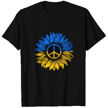 Discover Ukrainian Flag Ukraine Flag Sunflower T Shirts