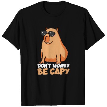 Discover Don'T Worry Be Capy Capybara T Shirts