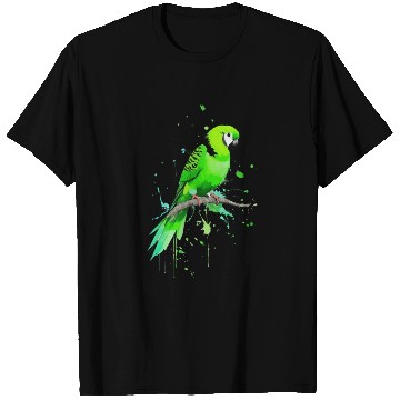 Discover A green parakeet ink drawing T Shirts