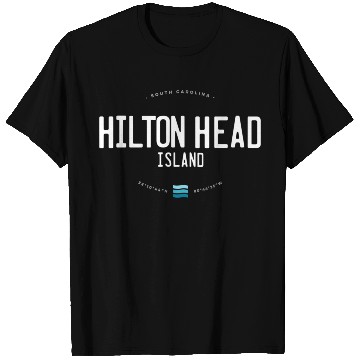 Discover Hilton Head Island South Carolina Beach Waves T Shirts