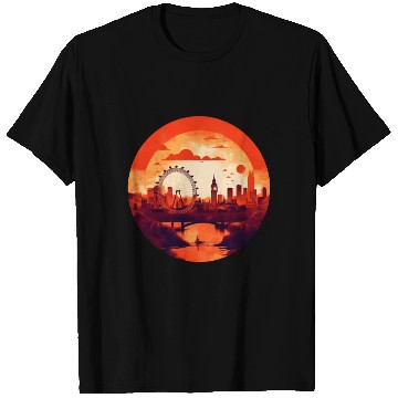 Discover London Skyline T Shirts