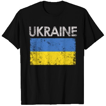 Discover Ukraine Ukrainian Flag Pride T Shirts
