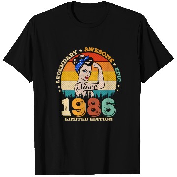 Discover 36 Legendary Since 1986 Awesome 36Th T Shirts