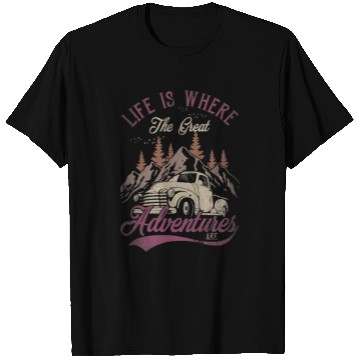 Discover Life s Where The Great Adventures Are Vintage T Shirts