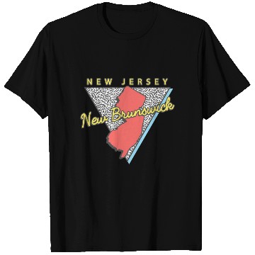 Discover New Brunswick New Jersey Triangle Nj City T Shirts