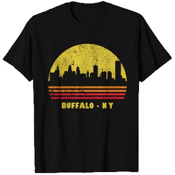 Discover Sunset Buffalo Ny yline T Shirts