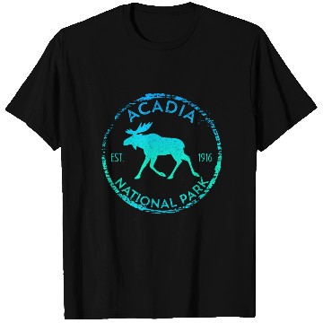 Discover Acadia National Park Np Maine Moose T Shirts