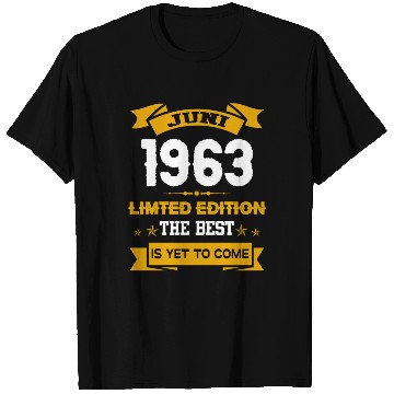 Discover June 1963 Birthday Surprise T Shirts