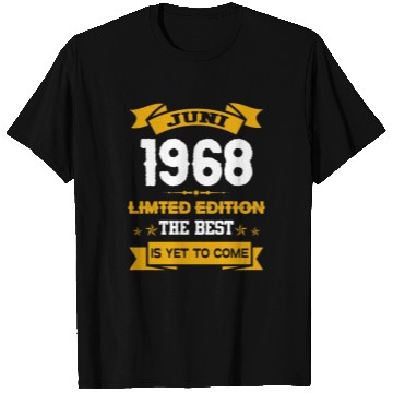 Discover June 1968 Birthday Surprise T Shirts