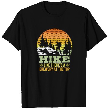 Discover Hiker funny Beer lover Hiking Mountaineering T Shirts