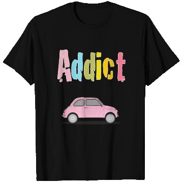 Discover Addict mini car T Shirts