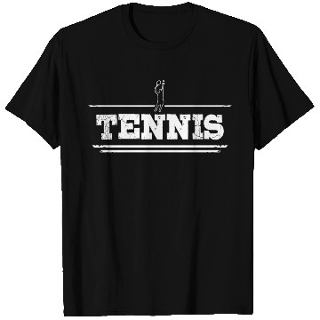 Discover Distressed Look Tennis For Tennis Players T Shirts