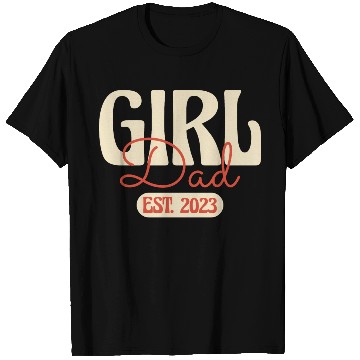 Discover First Time Father Est 2023 T Shirts