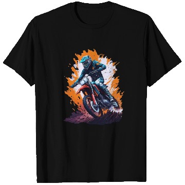 Discover MotoCross Splash T Shirts