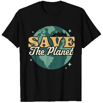 Discover Save The Planet Environmental Retro Vintage Earth T Shirts