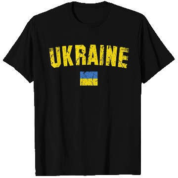 Discover Ukraine Flag Ukraine T Shirts