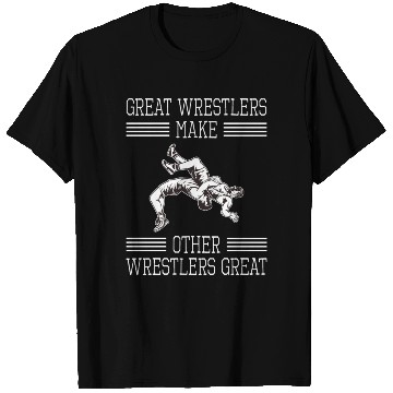 Discover Great Wrestlers Martial Art Wrestling Training T Shirts