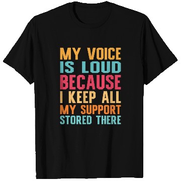 Discover Social Worker My voice is loud social work T Shirts
