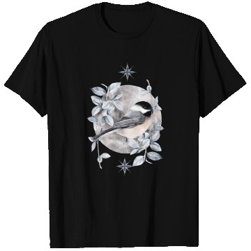 Discover Bird in Winter T Shirts