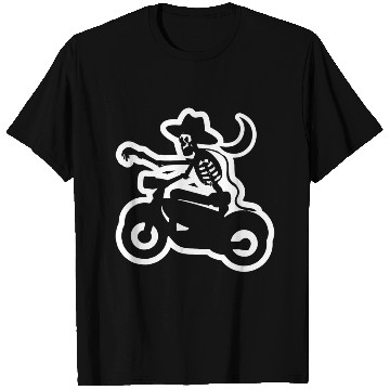 Discover Skeleton Rider T Shirts