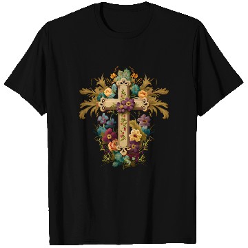 Discover Jesus Cross Painting T Shirts