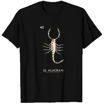 Discover Loteria El Alacran Scorpion T Shirts