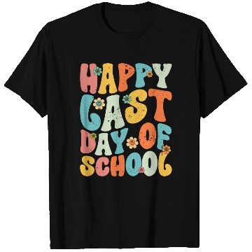 Discover Groovy Happy Last Day of School Teacher Student T Shirts